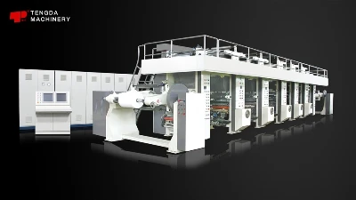Elektronický hřídelový hlubotiskový stroj na sklápěcí papír